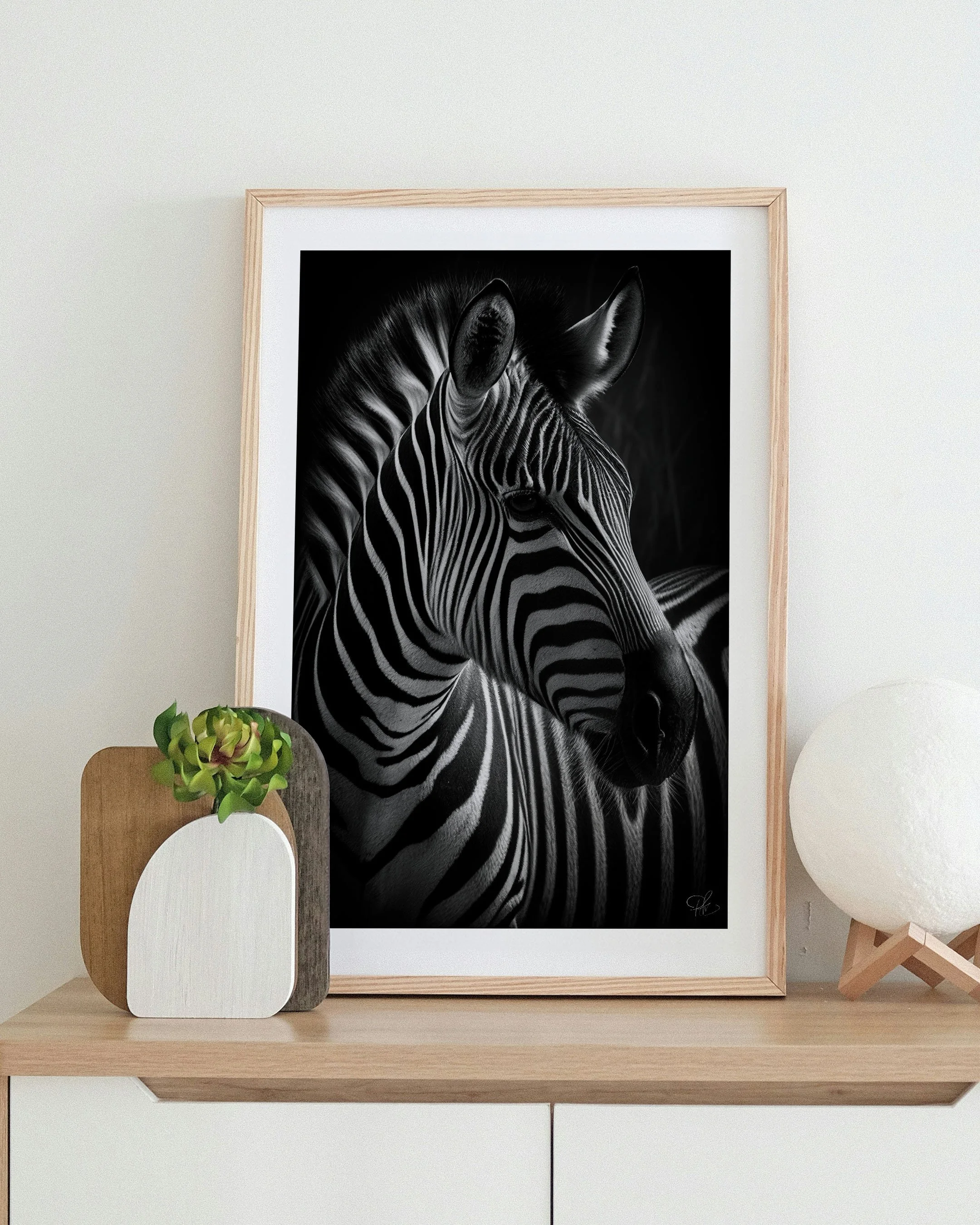 Zebra Portrait — kreativism
